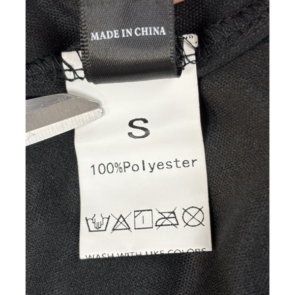 Mgiacy Dark Floral Tulle Midi Dress Size S Whimsigoth Fairy Grunge Dark Romantic - Picture 14 of 16